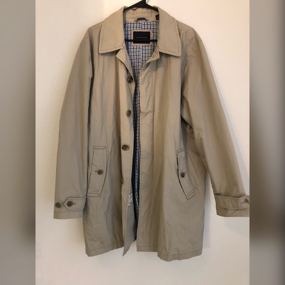 tommy hilfiger trench coat mens